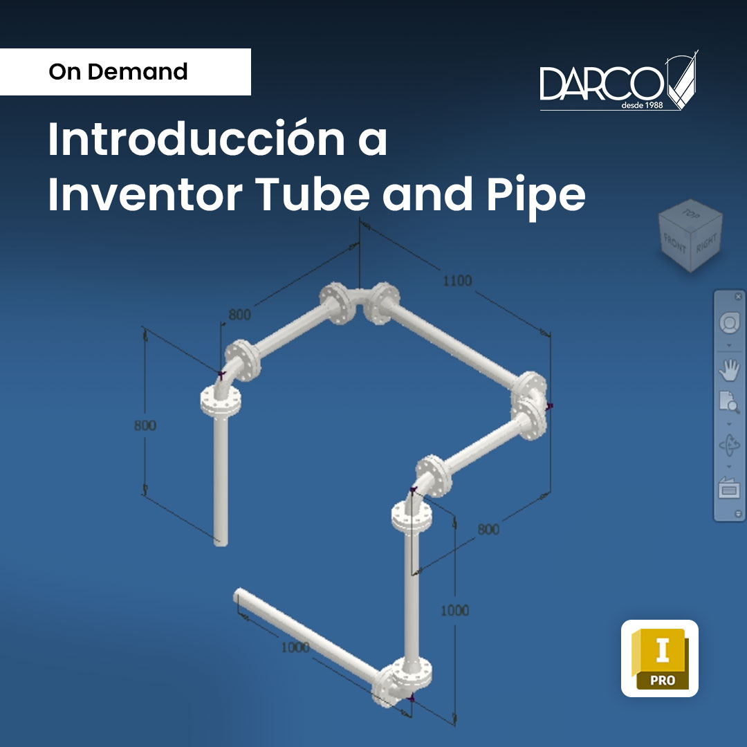 Introducción a Inventor Tube and Pipe