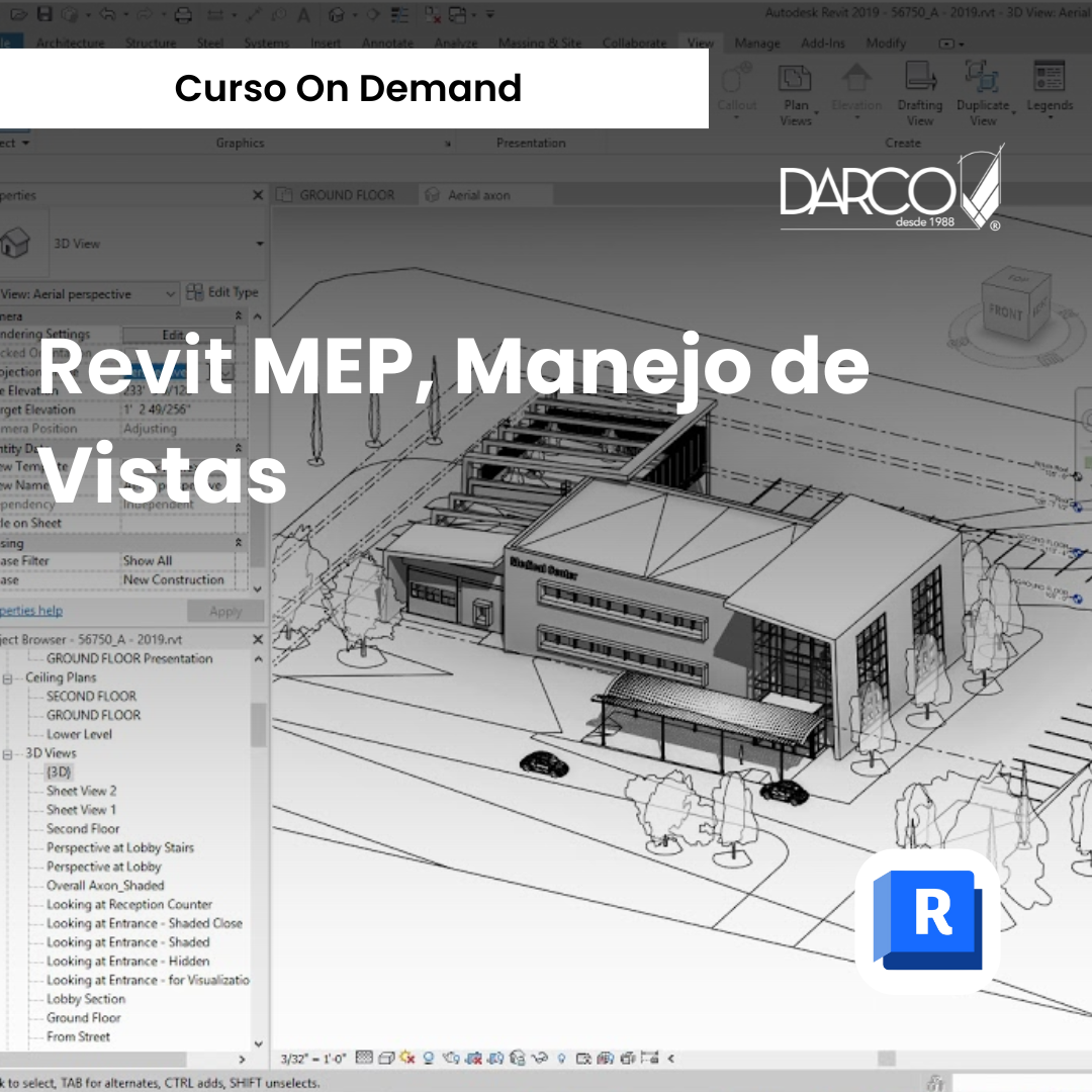 Revit Mep manejo de vistas